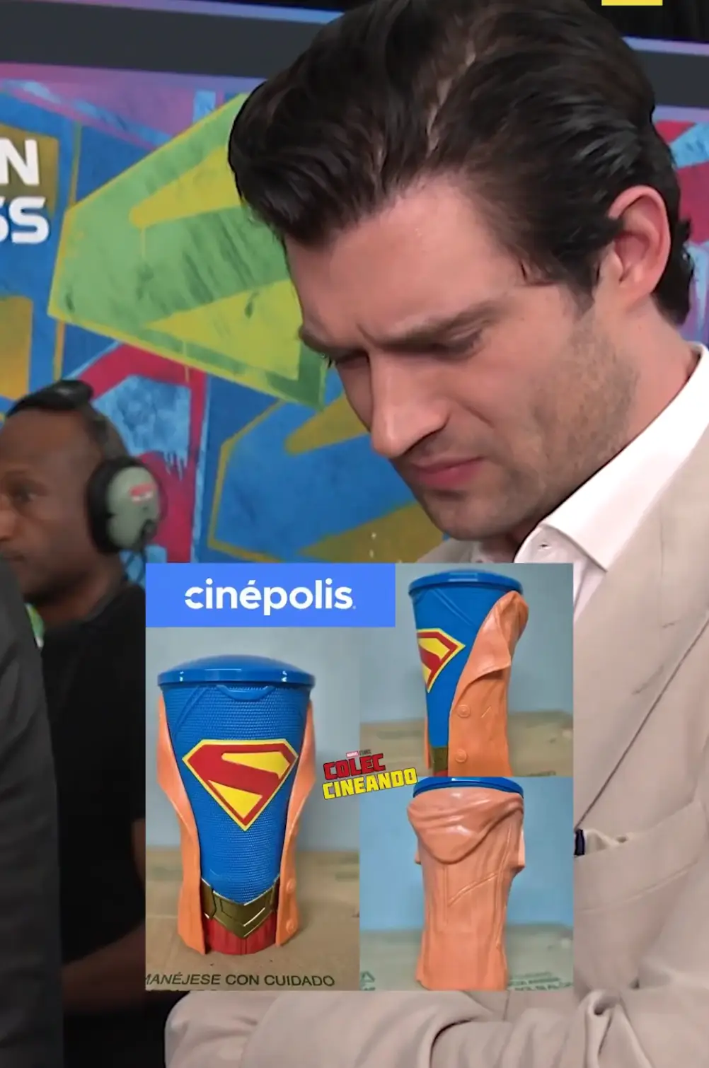 An understandable reaction (Entertainment Tonight)
