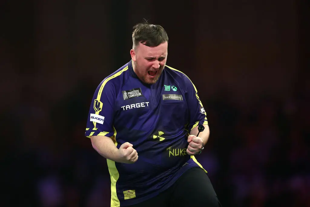 The darts prodigy will be enjoying a quiet birthday due to his busy schedule (James Fearn/Getty Images)