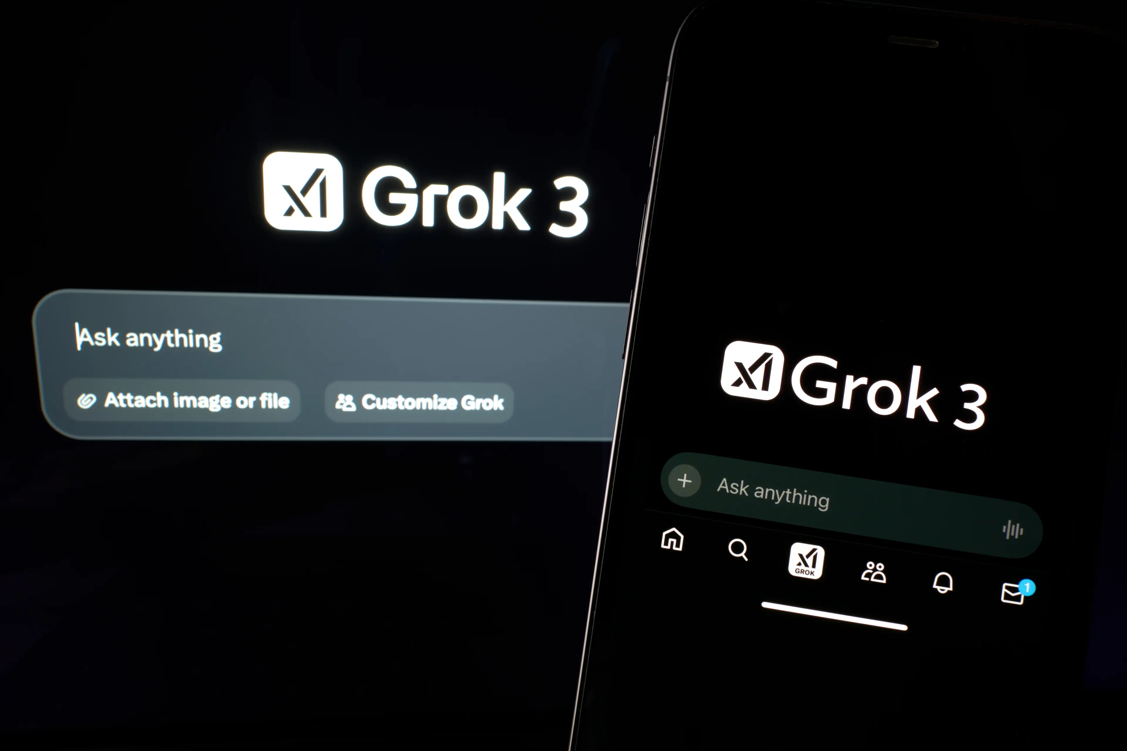 Grok is an AI you can use through Elon Musk's X app (Matteo Della Torre/NurPhoto via Getty Images)