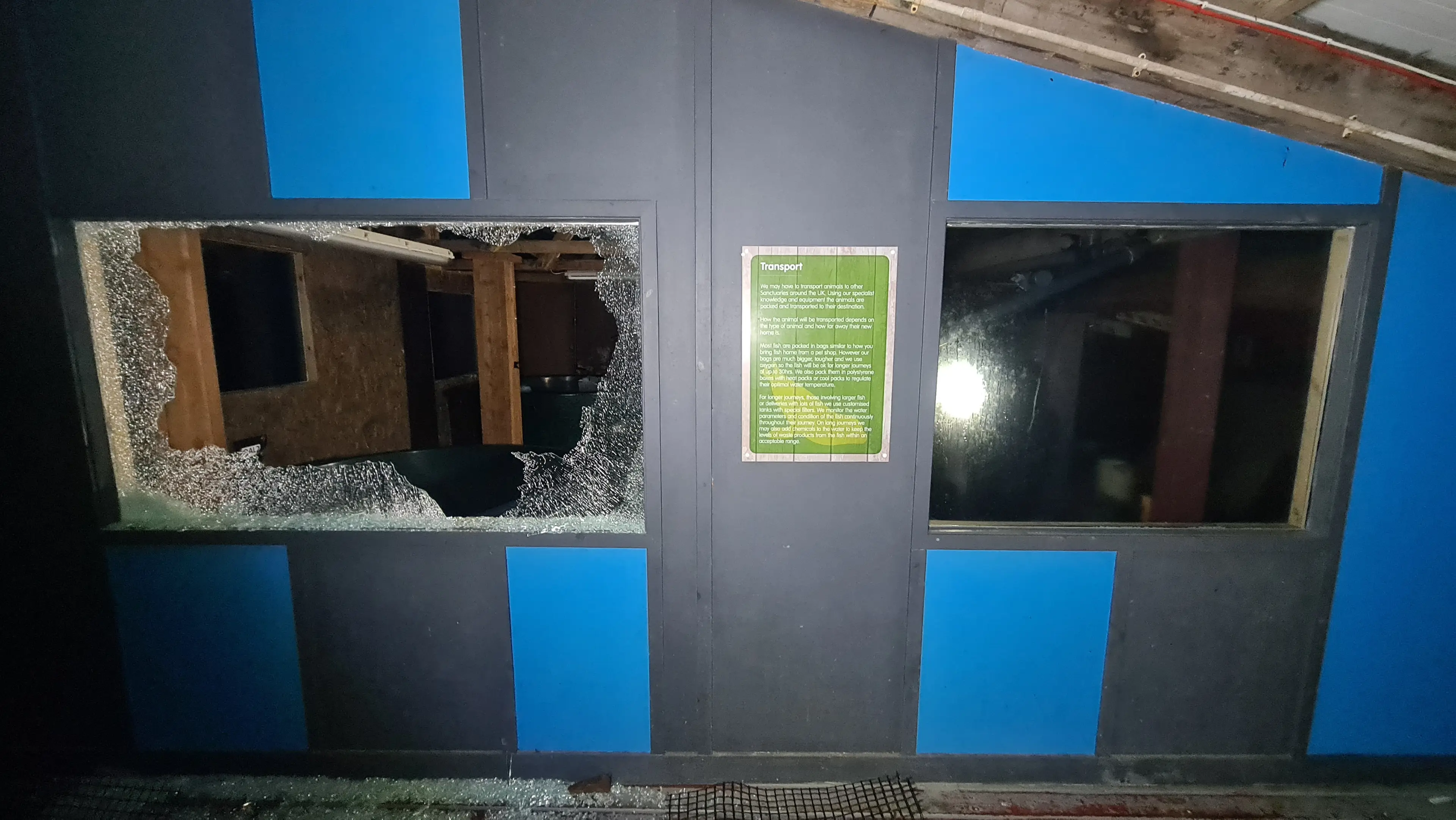 The site has since been completely abandoned (SWNS)