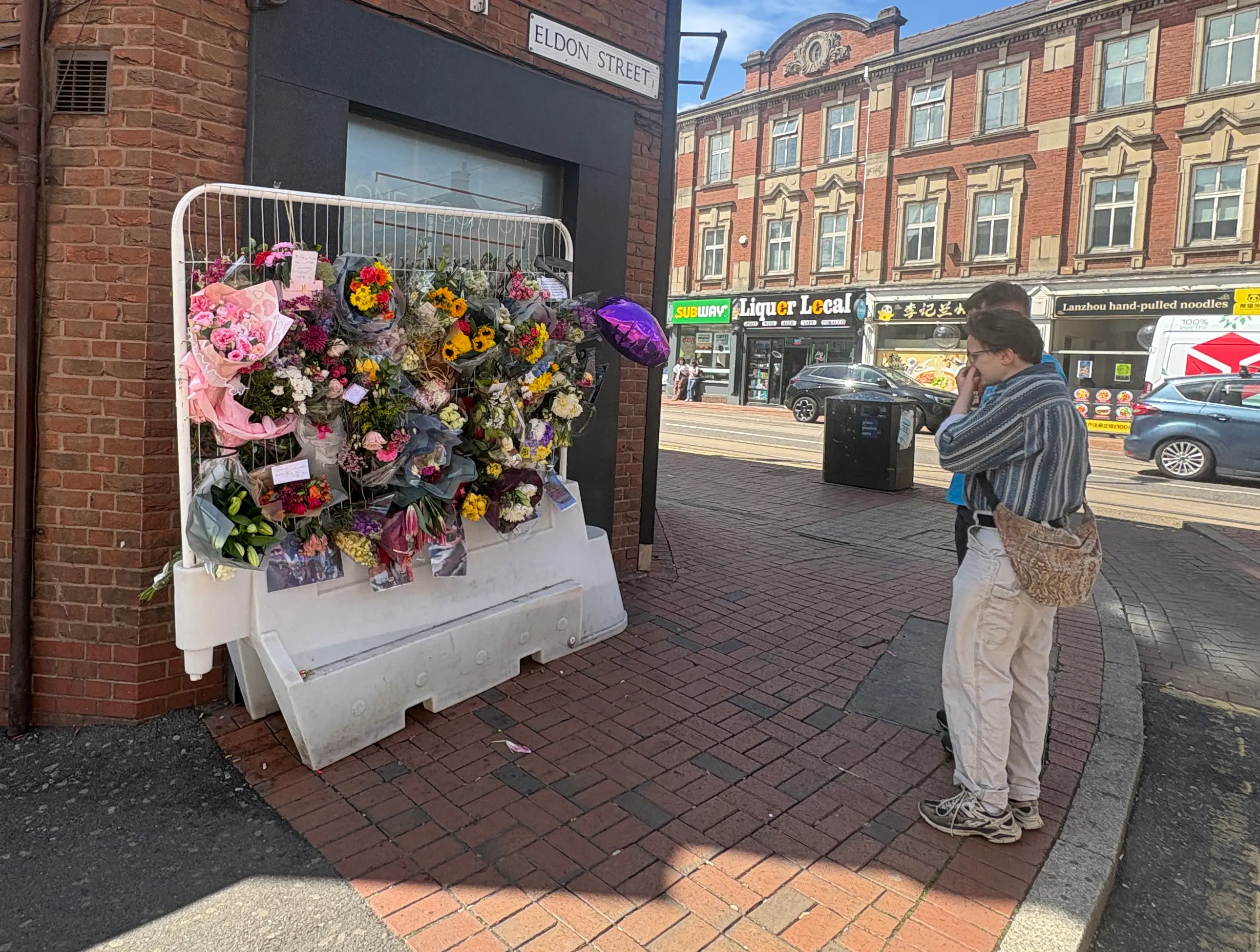 She was shot outside of All Bar One in Sheffield (Dave Higgens/PA Wire)