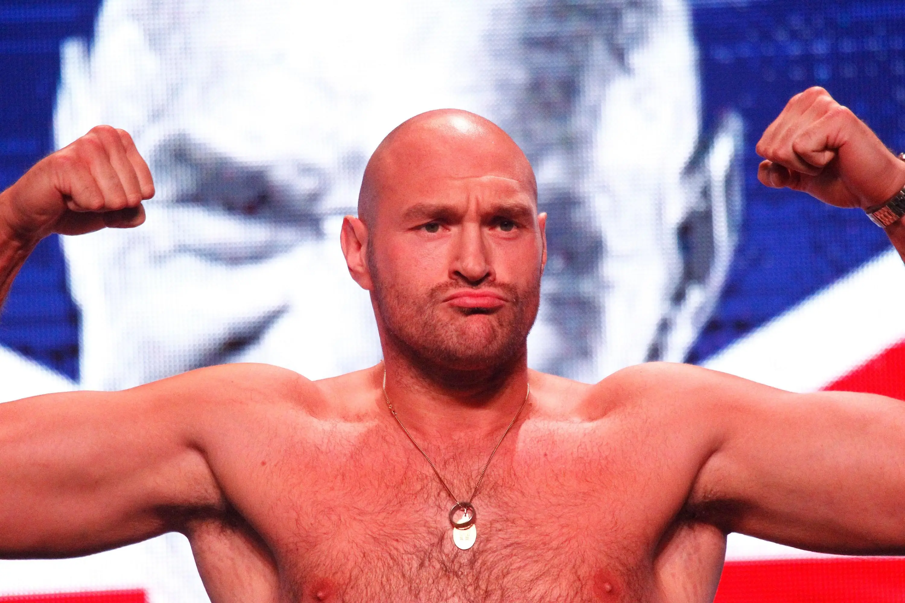 Tyson Fury back in 2019.