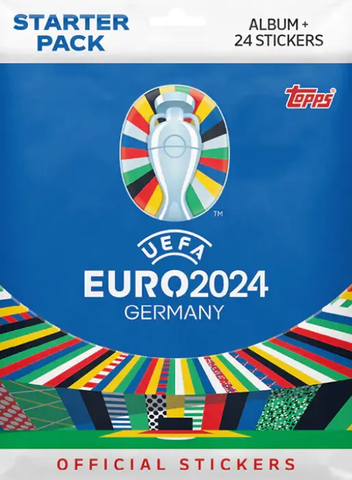 Topps is doing the official Euro 2024 sticker book (Topps)