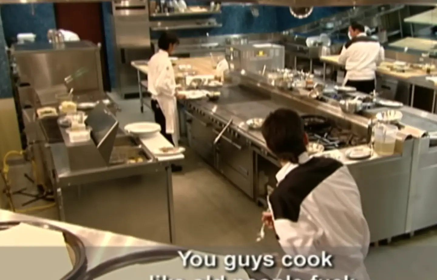 Michael's insult came out of nowhere.