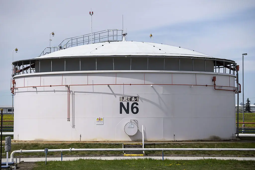 Jet fuel supplies have been threatened by war in the Middle East, some people are worried their summer holidays might be in danger (Milan Jaros/Bloomberg via Getty Images)