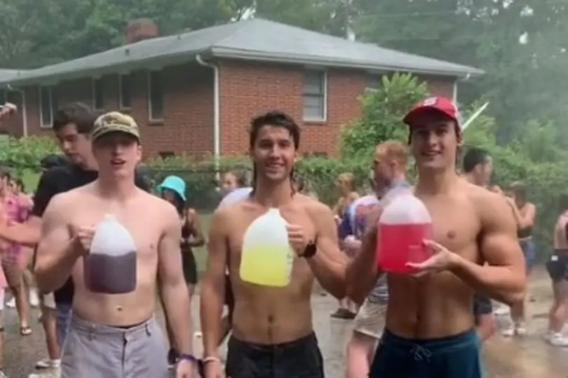 Uni-goers have been warned of the new 'borging' trend after a number of the University of Massachusetts students were taken to hospital in the US.