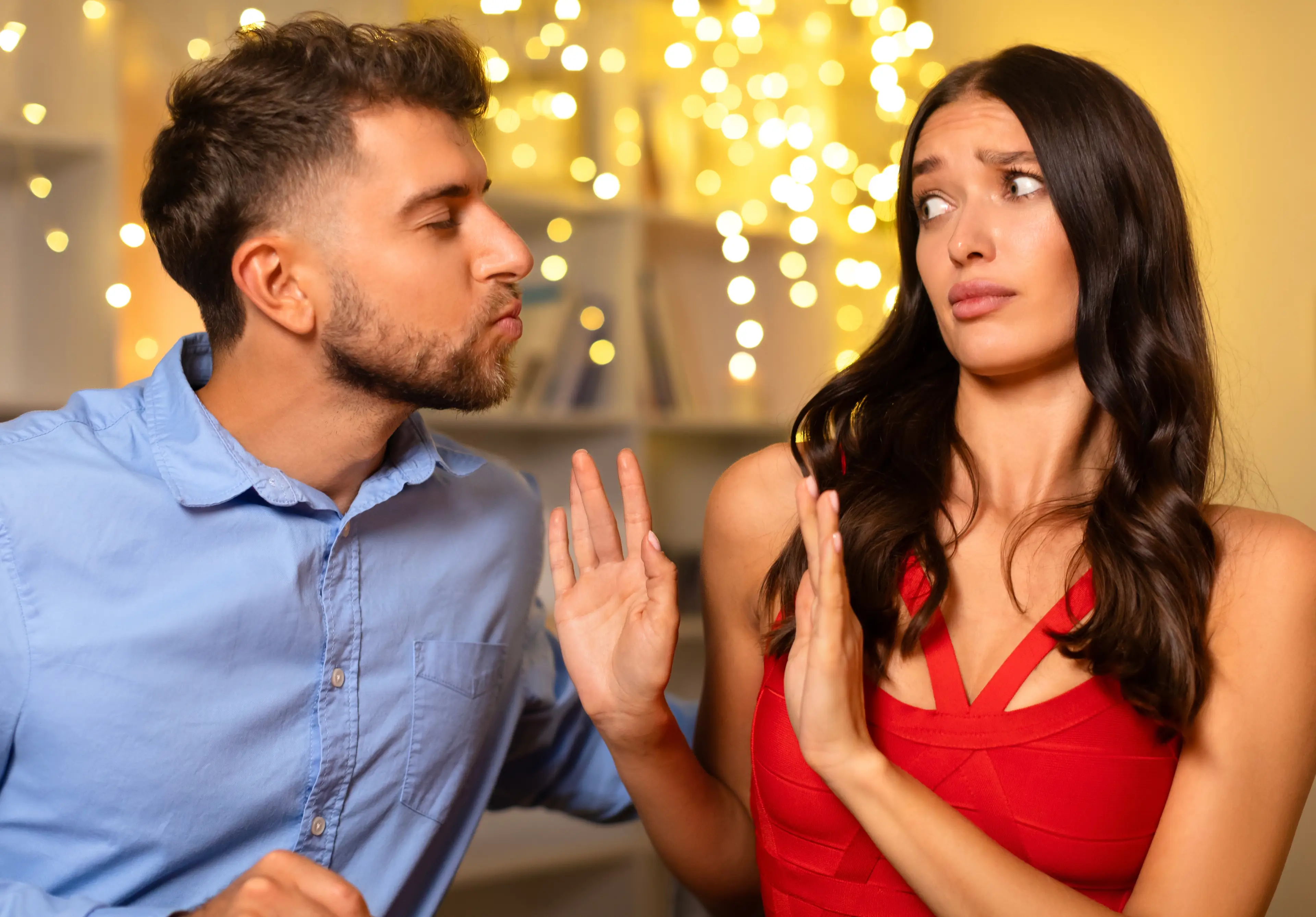 Taking a chance on someone you deem less attractive than you is known as 'shrekking' (Getty Stock Image)