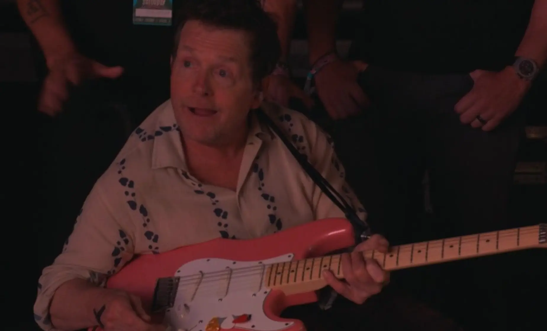 The Back To The Future star had fans feeling emotional. (BBC)