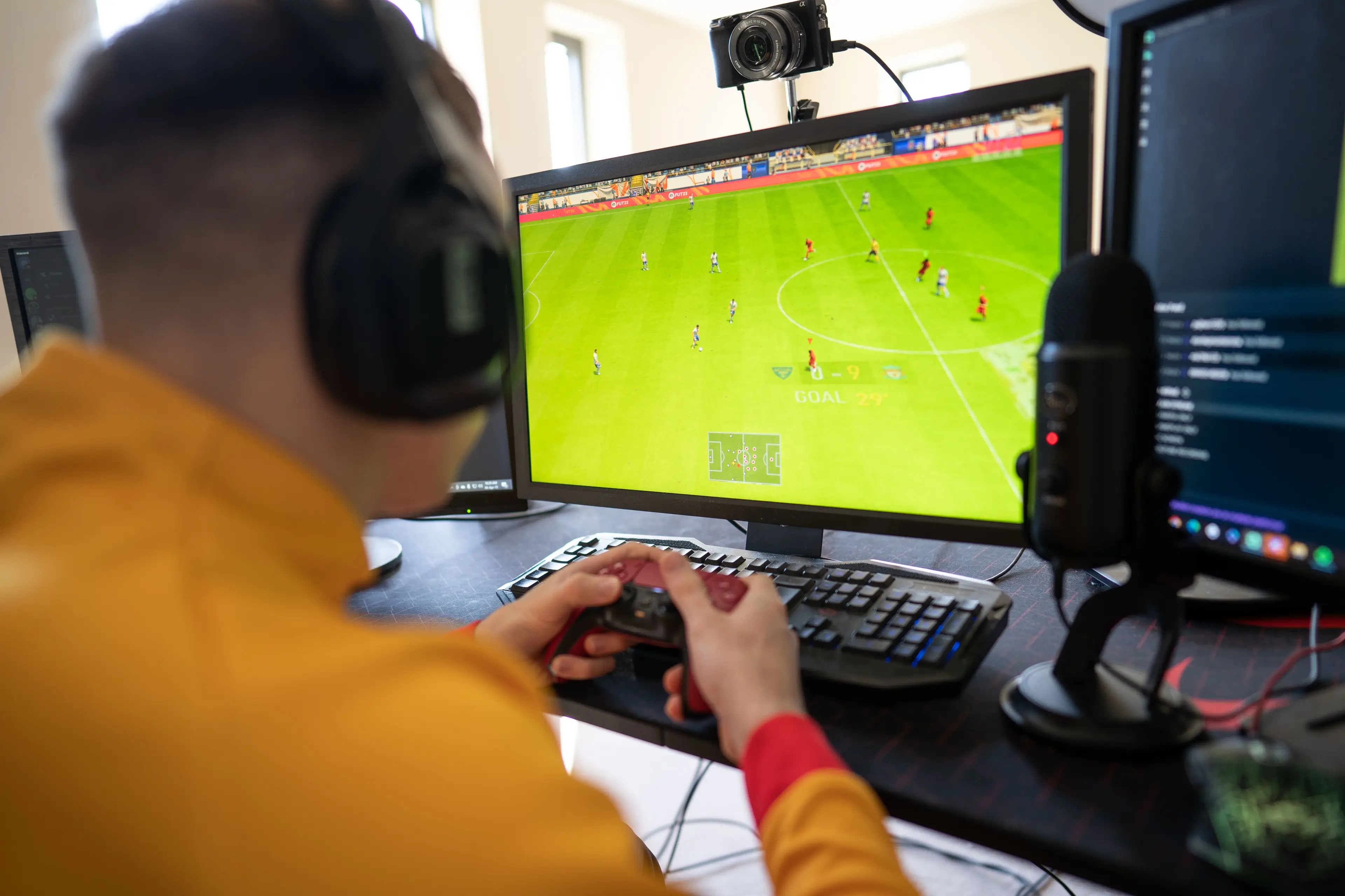 Alex has travelled across the globe thanks to Fifa.