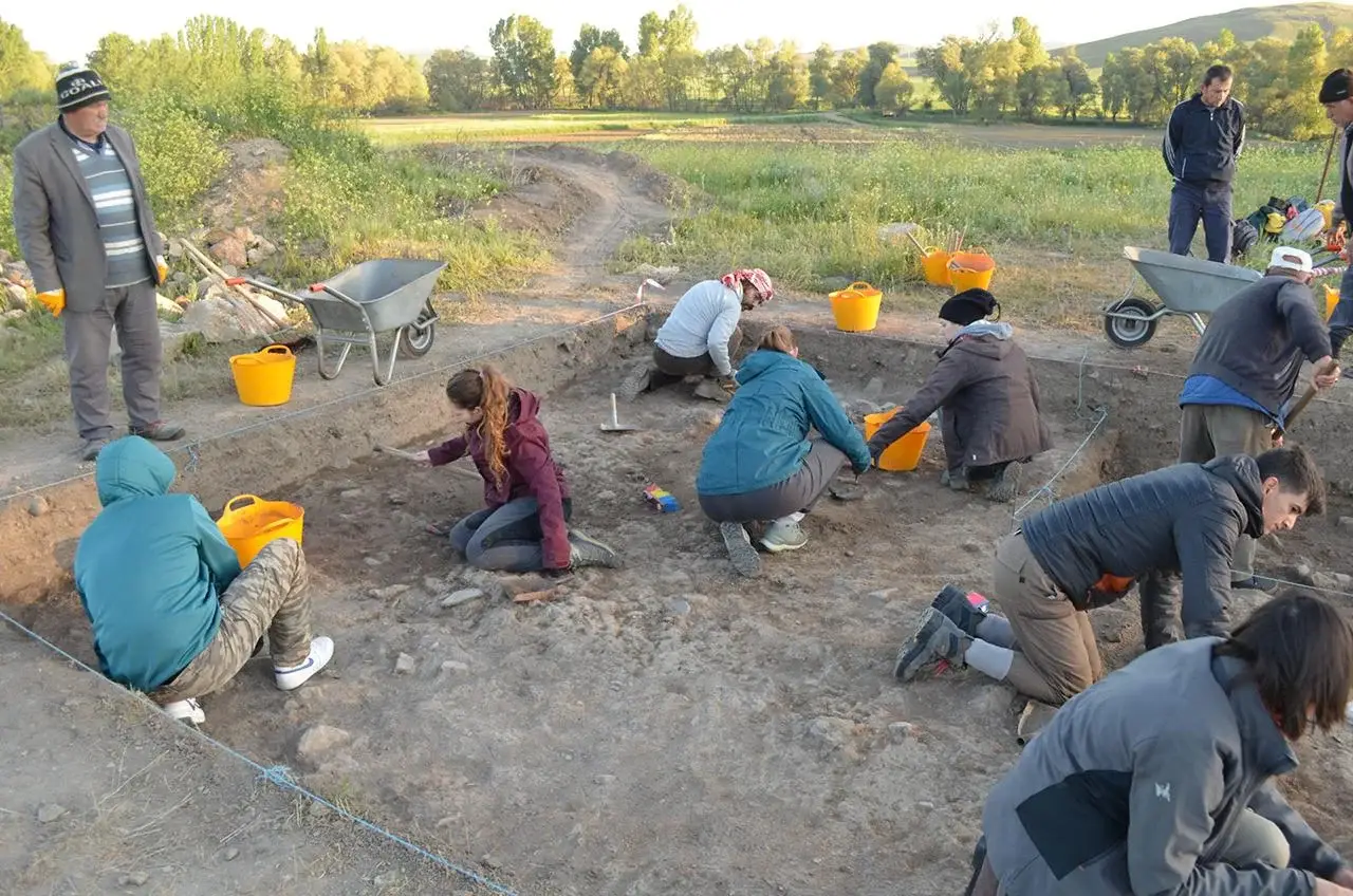 The team excavated a new area (Uşaklı Höyük Archaeological Project / University of Pisa)