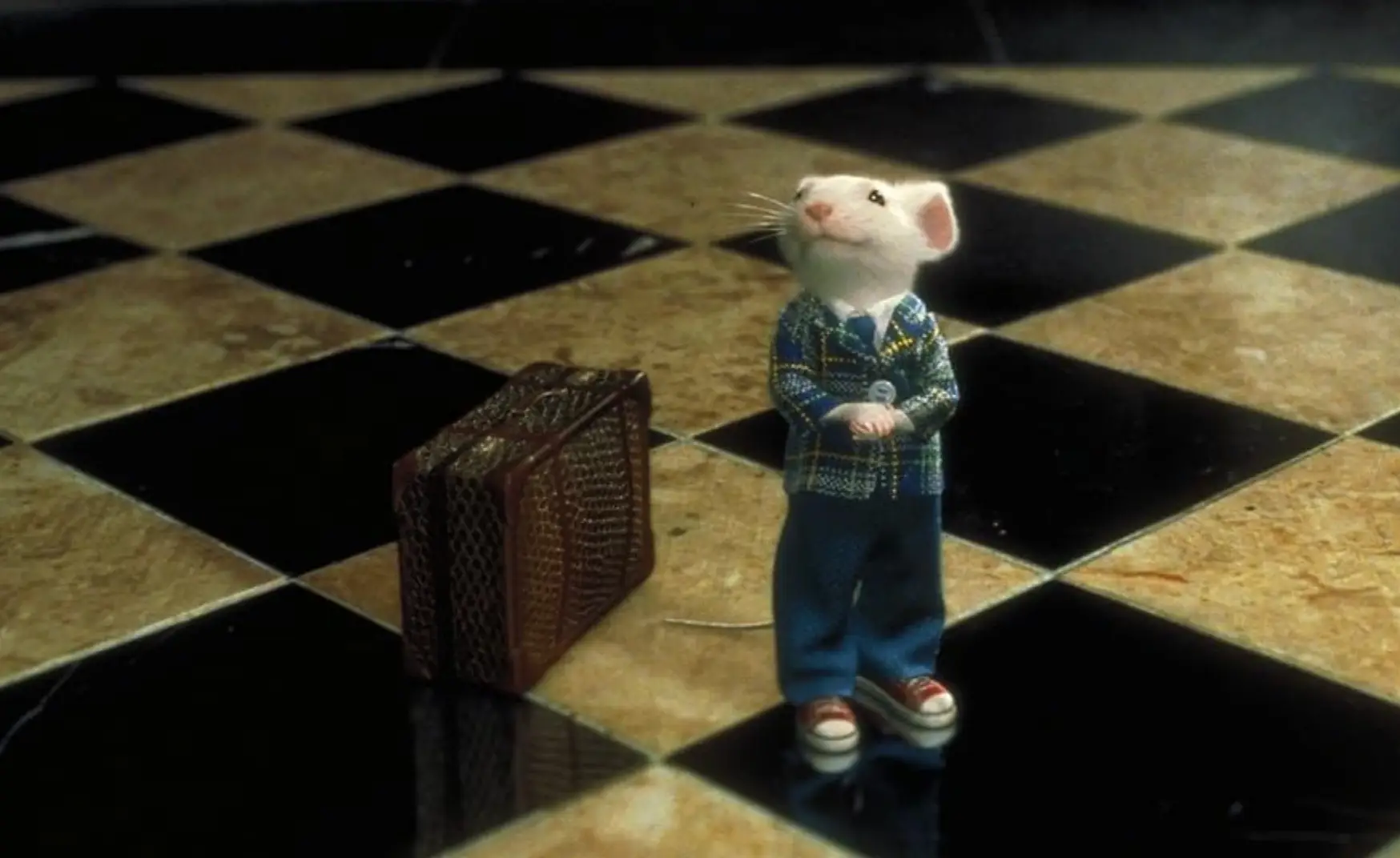 Imagine being left at the orphanage because someone decided to adopt this little loser instead (Sony Pictures)