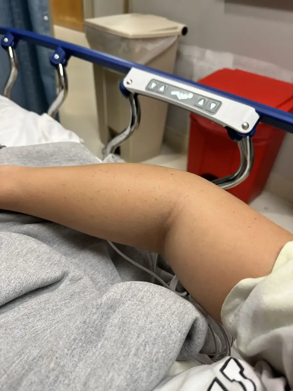 Jessica was in hospital for four days following her intense workout(Kennedy News and Media)