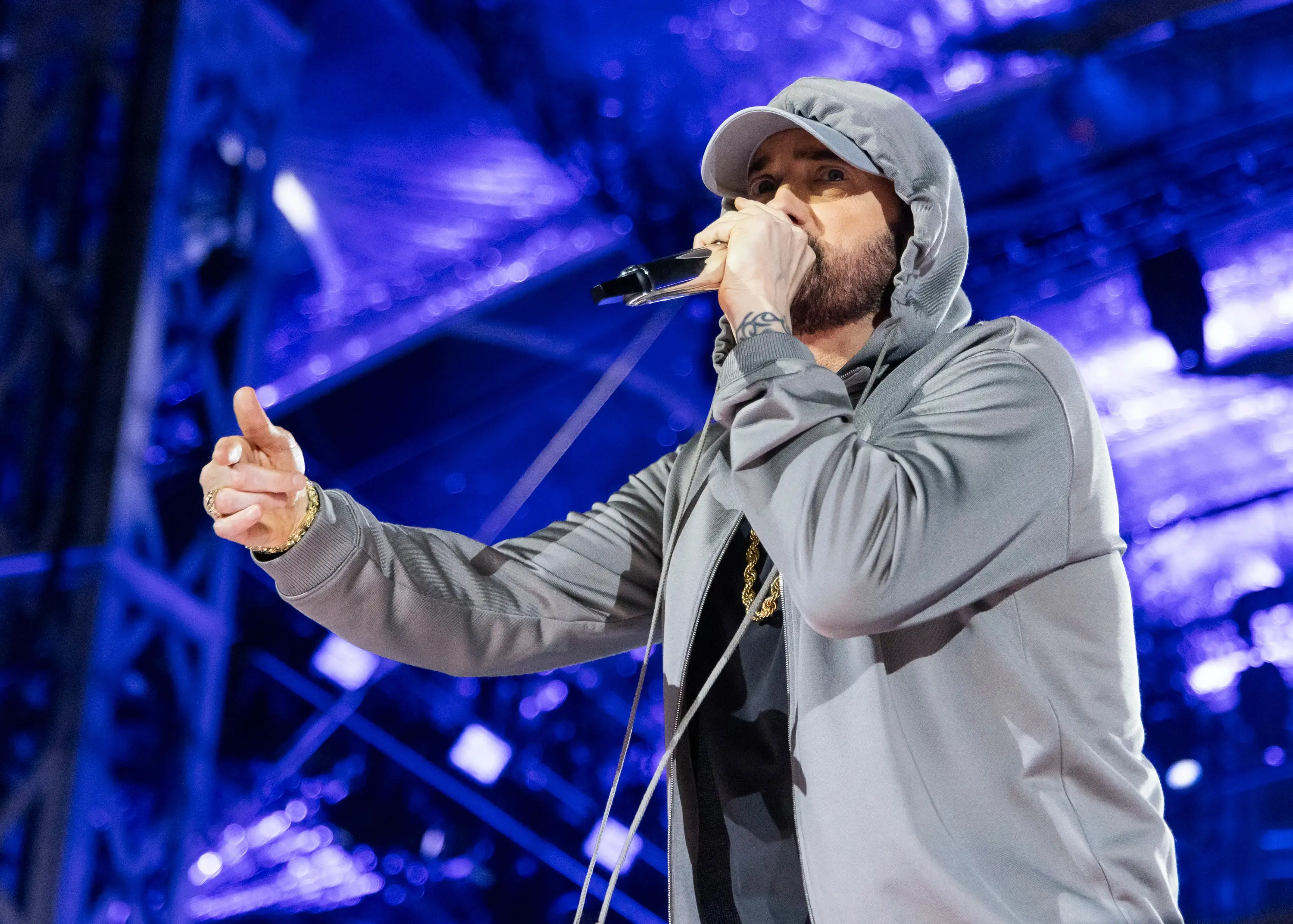 Eminem called her an 'icon'. (Scott Legato/Getty Images)