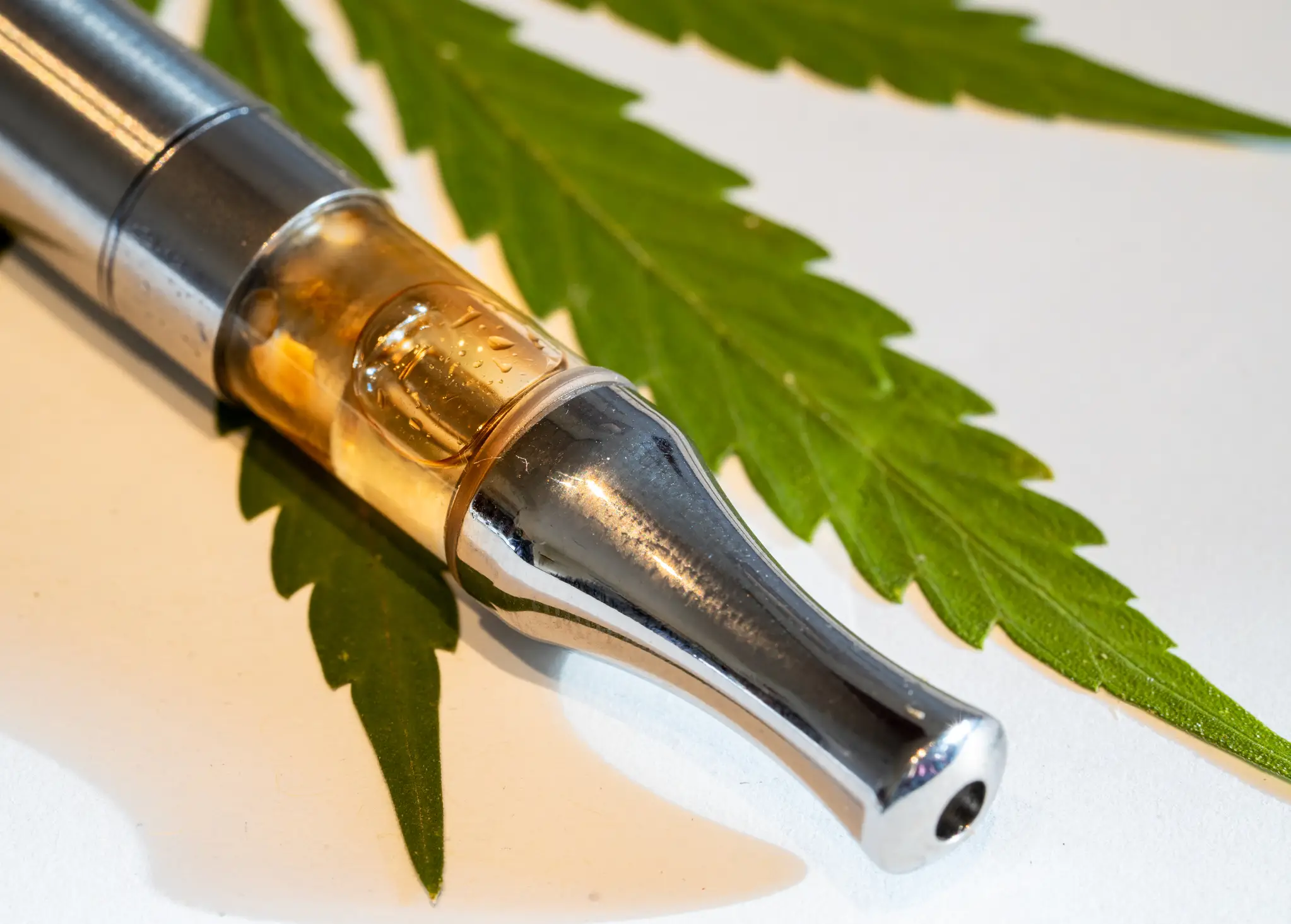 Vape flavours with THC, a psychoactive ingredient in cannabis, appeared to have a more pronounced impact on people's mental health (Getty Stock Photo)