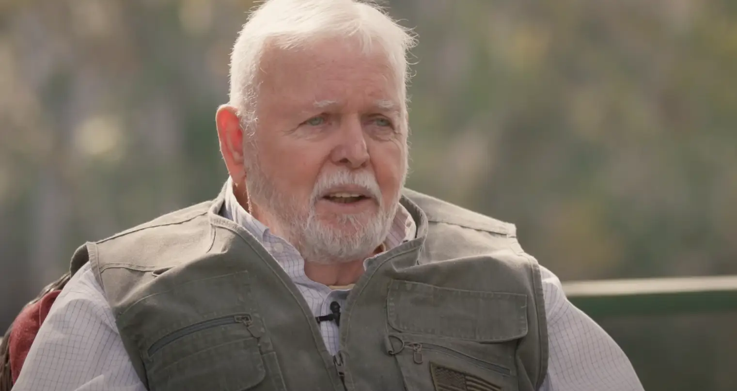 Ron McAndrew, 85, was responsible for the execution of eight men from 1996 to 1998 (YouTube/Death Penalty Action)