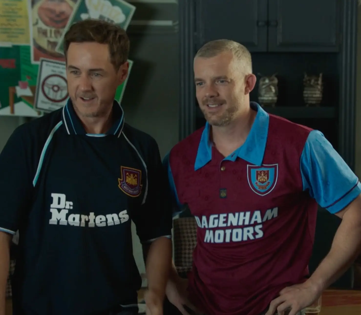 Budgie (Russell Tovey) and Dirtbox (Andrew Knott) (BBC)