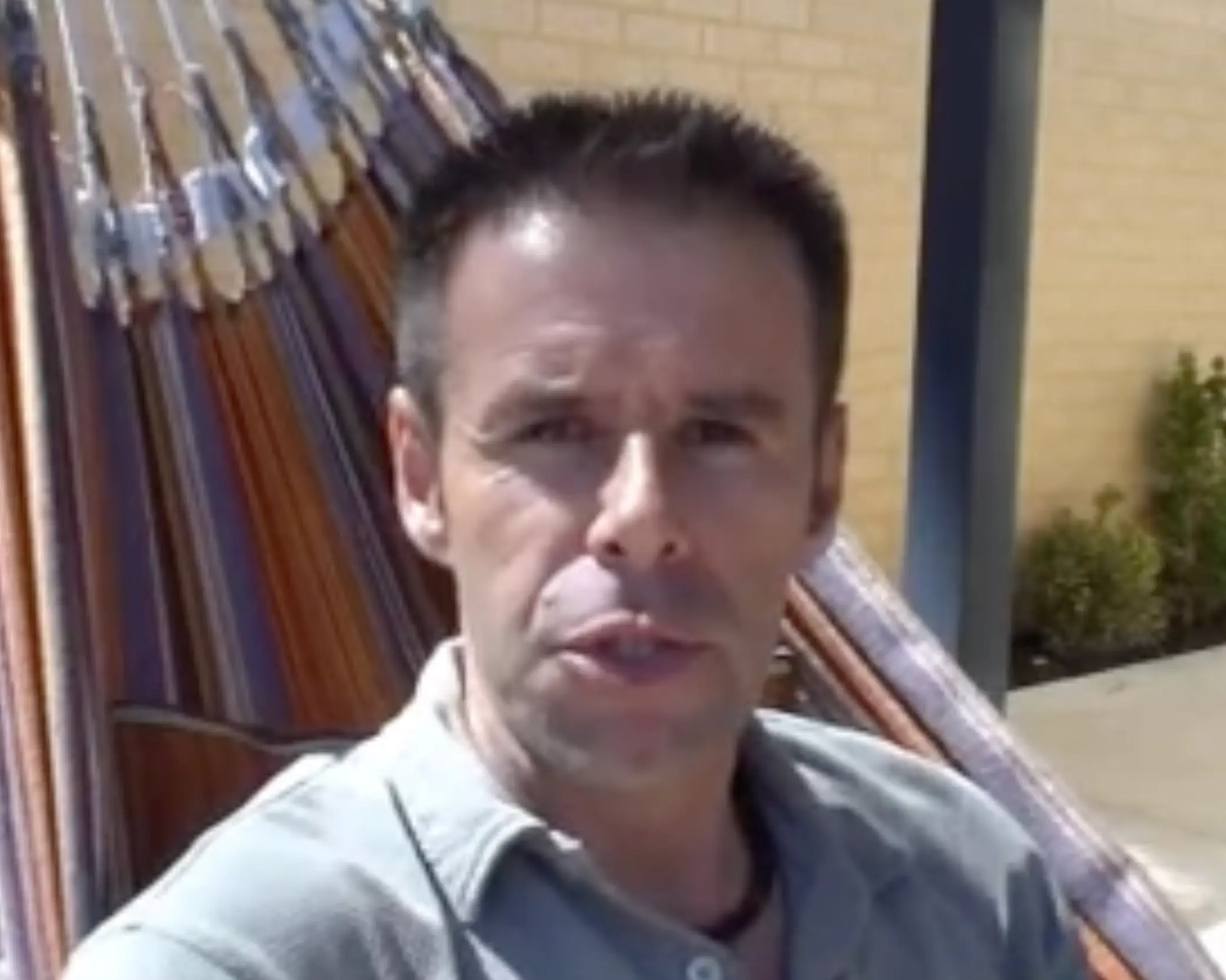 He documented much of it in YouTube videos at the time. (YouTube/Ian Usher)