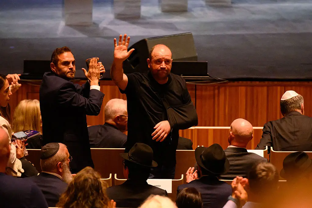 He was previously praised for his bravery in the December 2025 Bondi Beach attacks (George Chan/Getty Images)