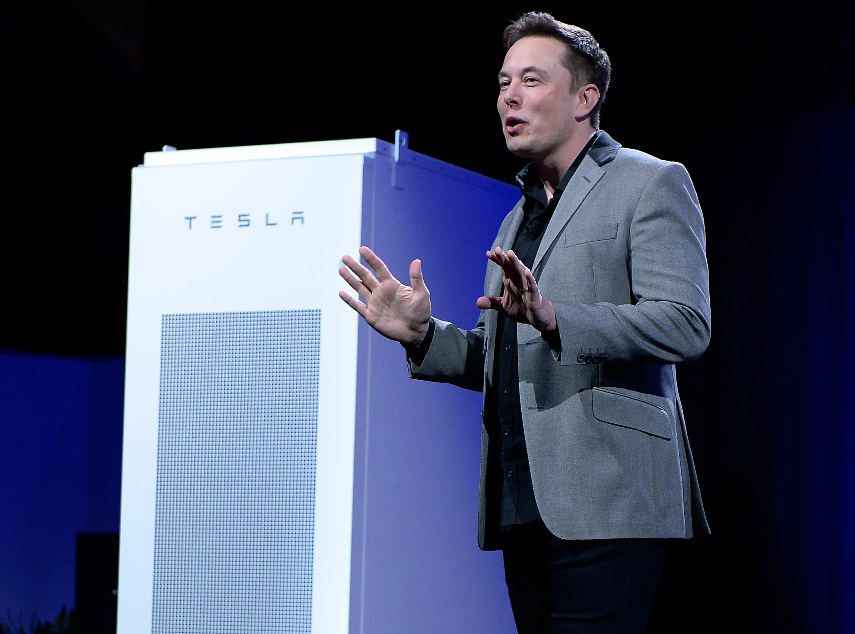 Musk first unveiled the Tesla Powerwall back in 2015. (Kevork Djansezian/Getty Images)