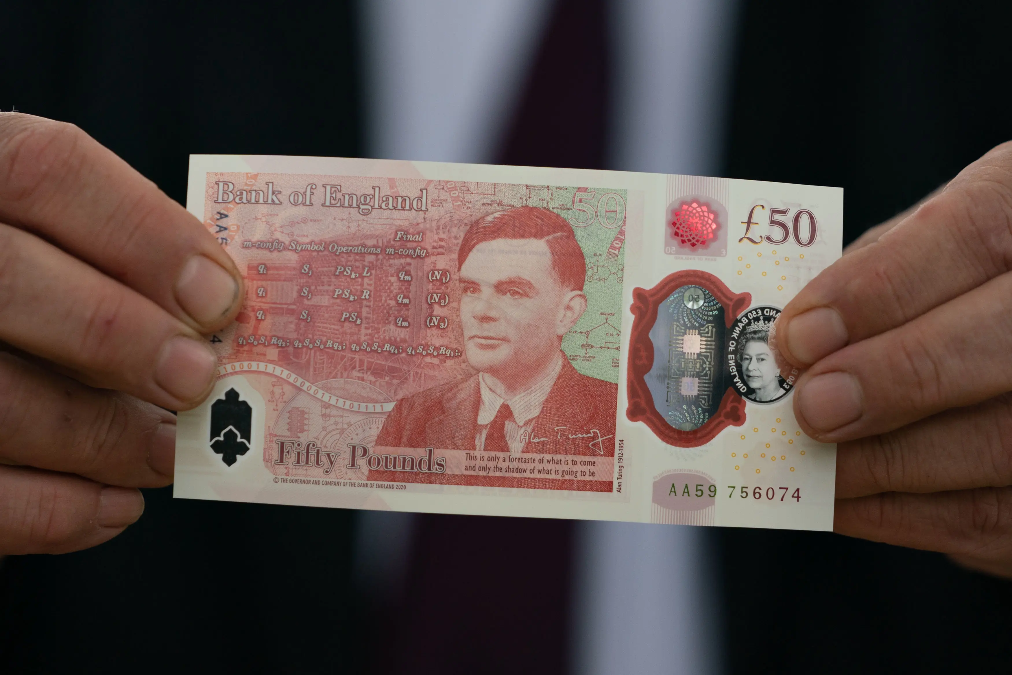 Modern Bank of England banknotes have several ways to help you spot a fake (Joe Giddens - WPA Pool/Getty Images)