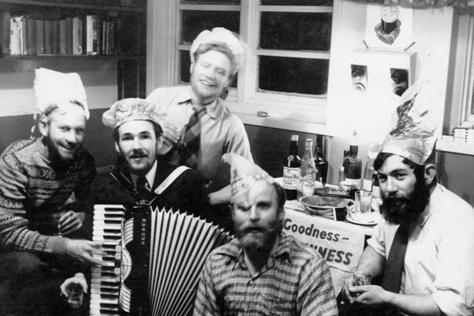 David Bell described his older brother (far right) as his hero (David Bell/BAS)