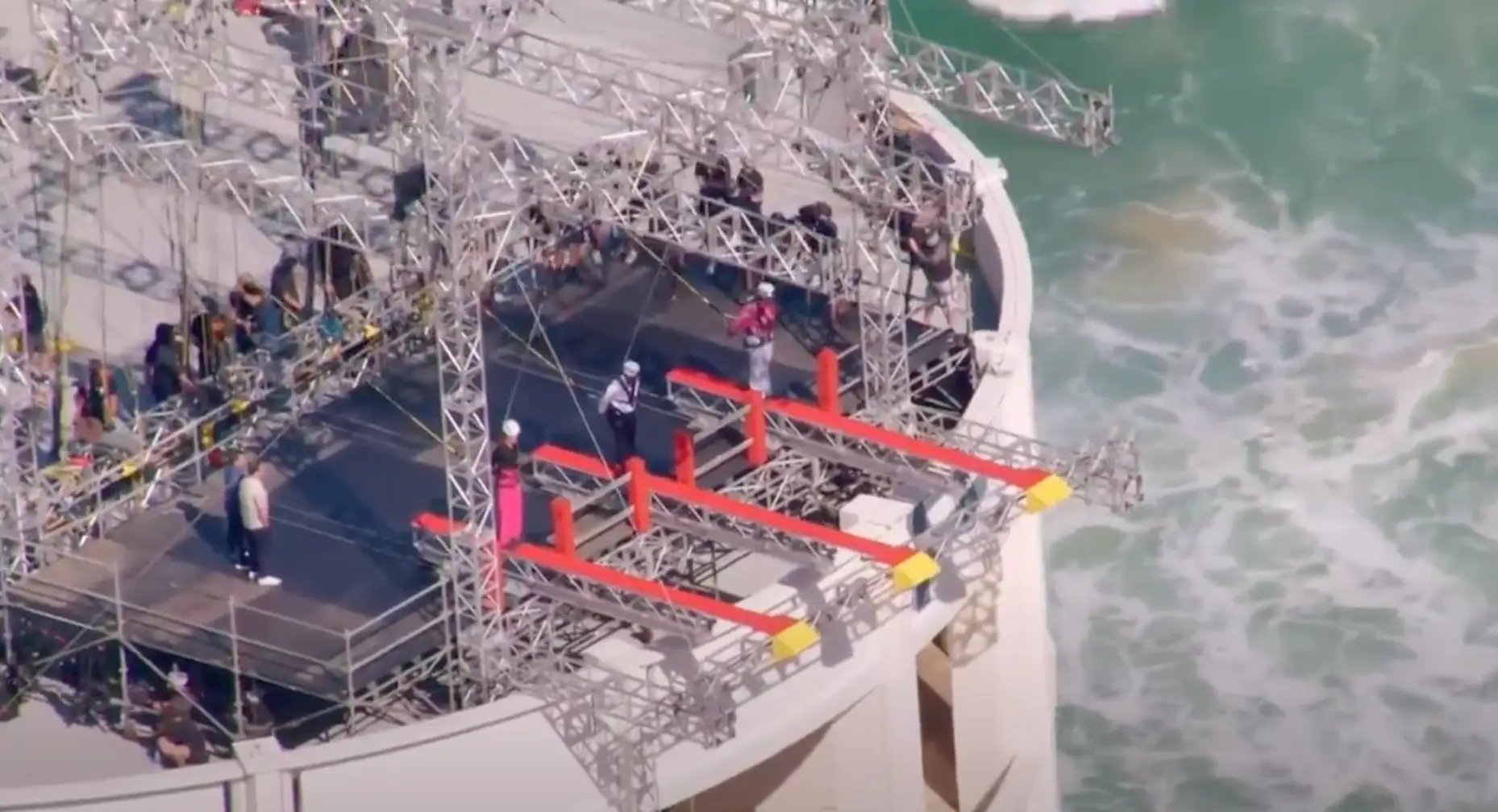 The previous challenge saw contestants test their fear of heights (ITV)