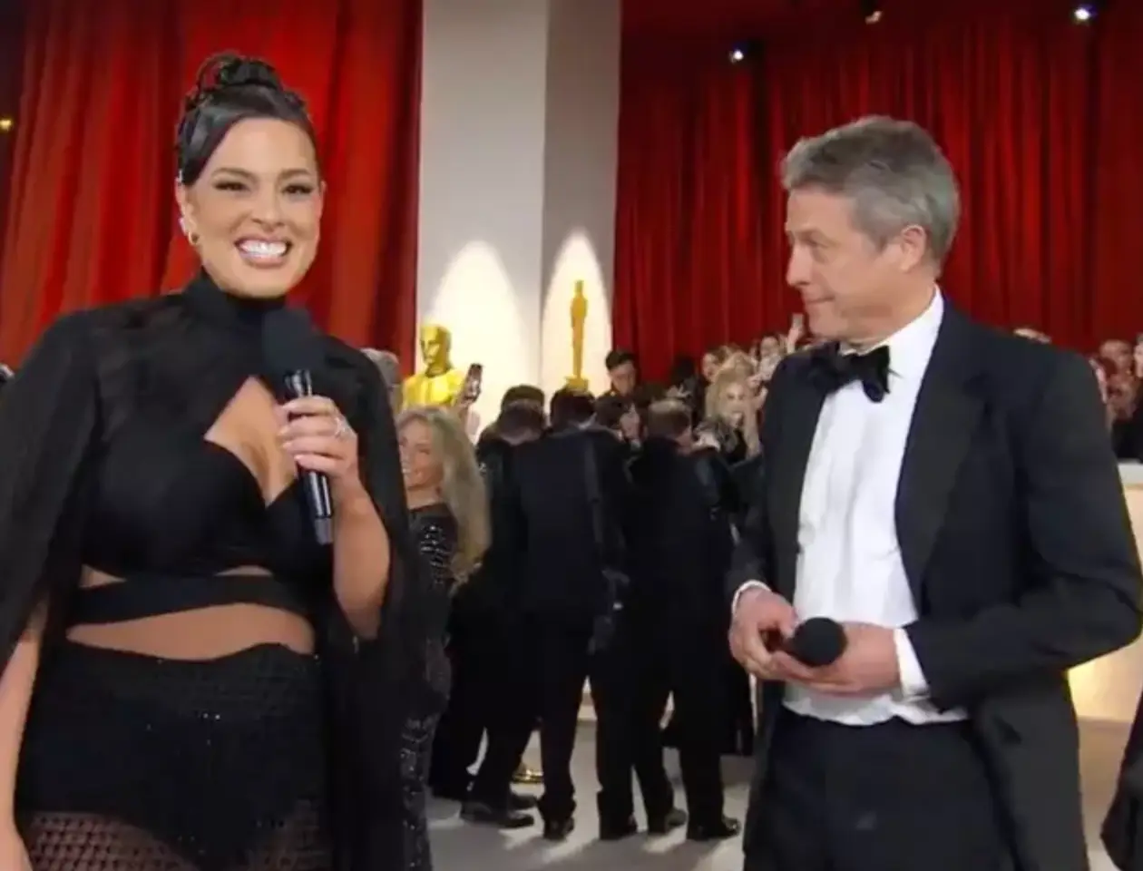 It was seemingly an ordeal for both of them.