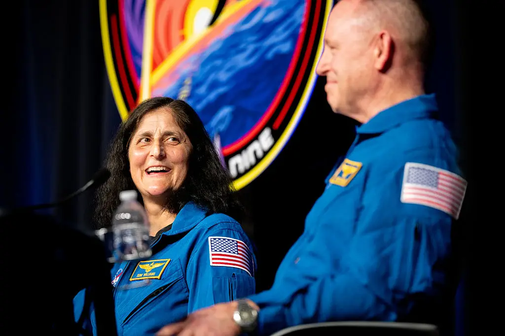 Barry 'Butch' Wilmore and Sunita 'Suni' Williams are still adjusting to life back on Earth (Brandon Bell/Getty Images)