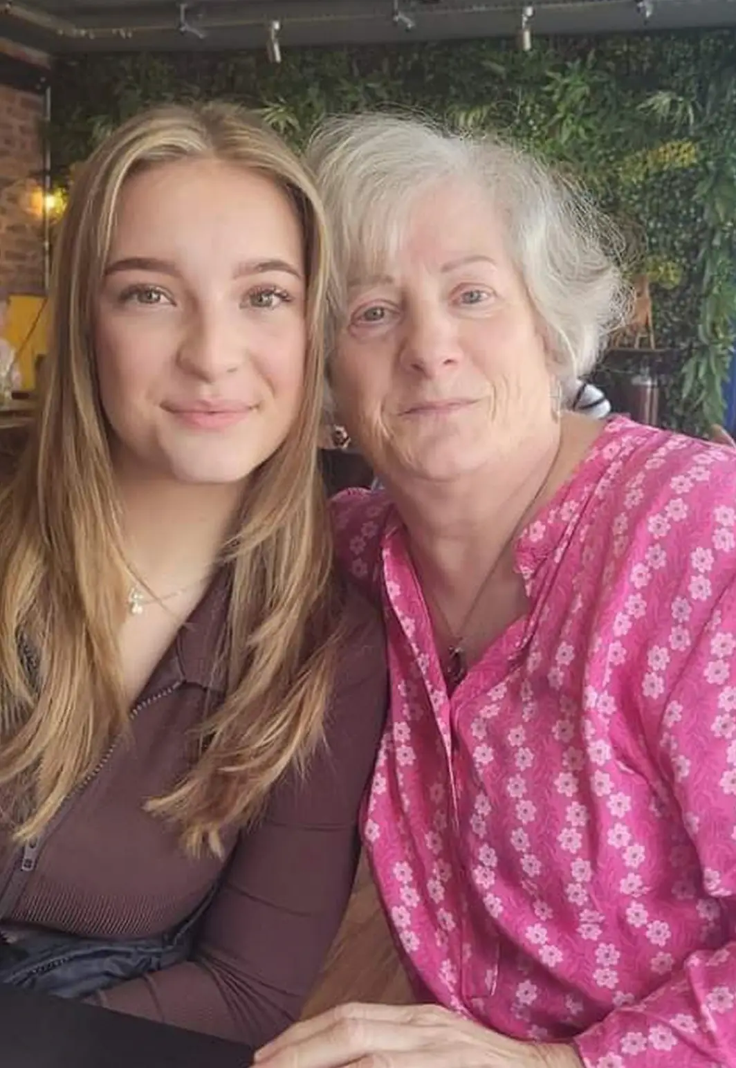 Leila and her grandmother Anne were left 'sobbing' as the cruise left without them. (Kennedy News and Media)