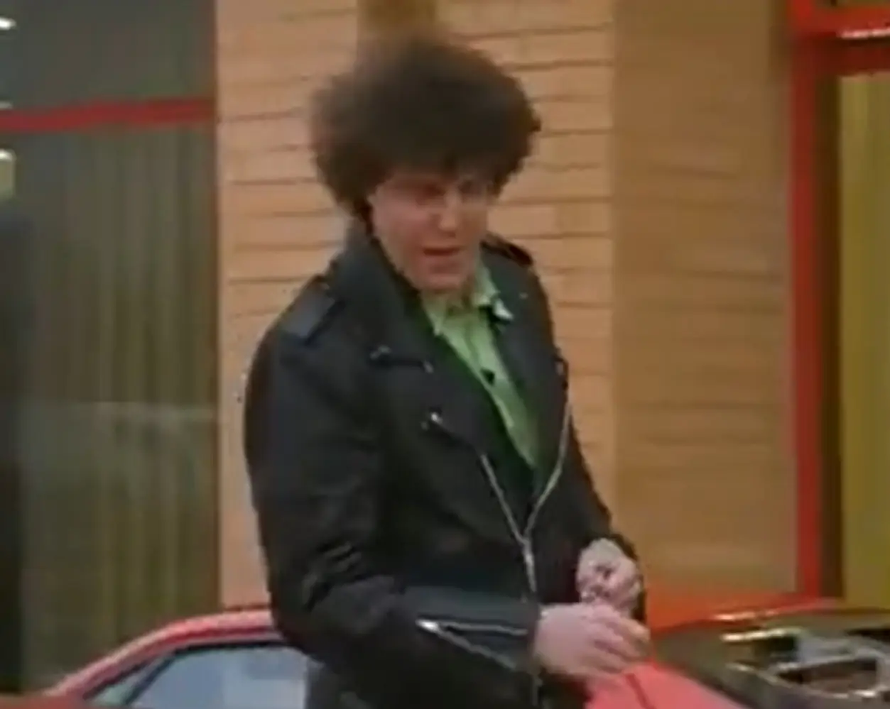 Never mind the voice, what on earth was going on with that hair?