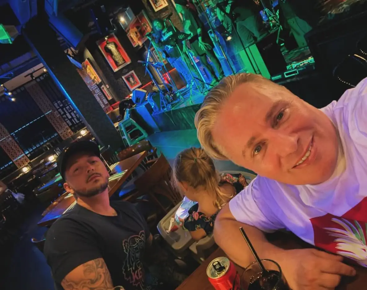 Barrie and Scott share daughter Valentina. (Instagram / donbarrie1)