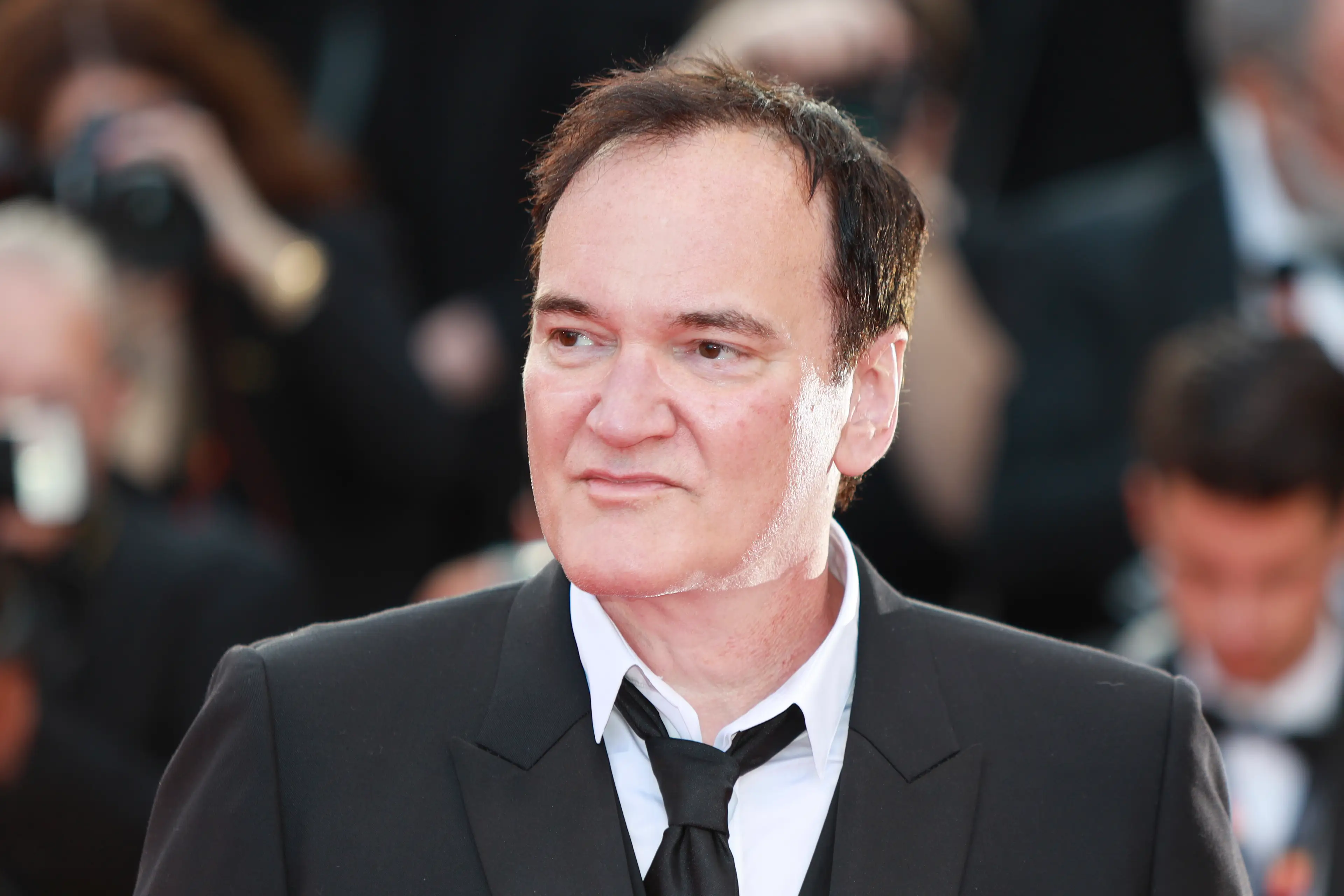 Tarantino said he wouldn't be sharing his money with his mother because of what she said to him when he was younger. (Laurent KOFFEL/Gamma-Rapho via Getty Images)