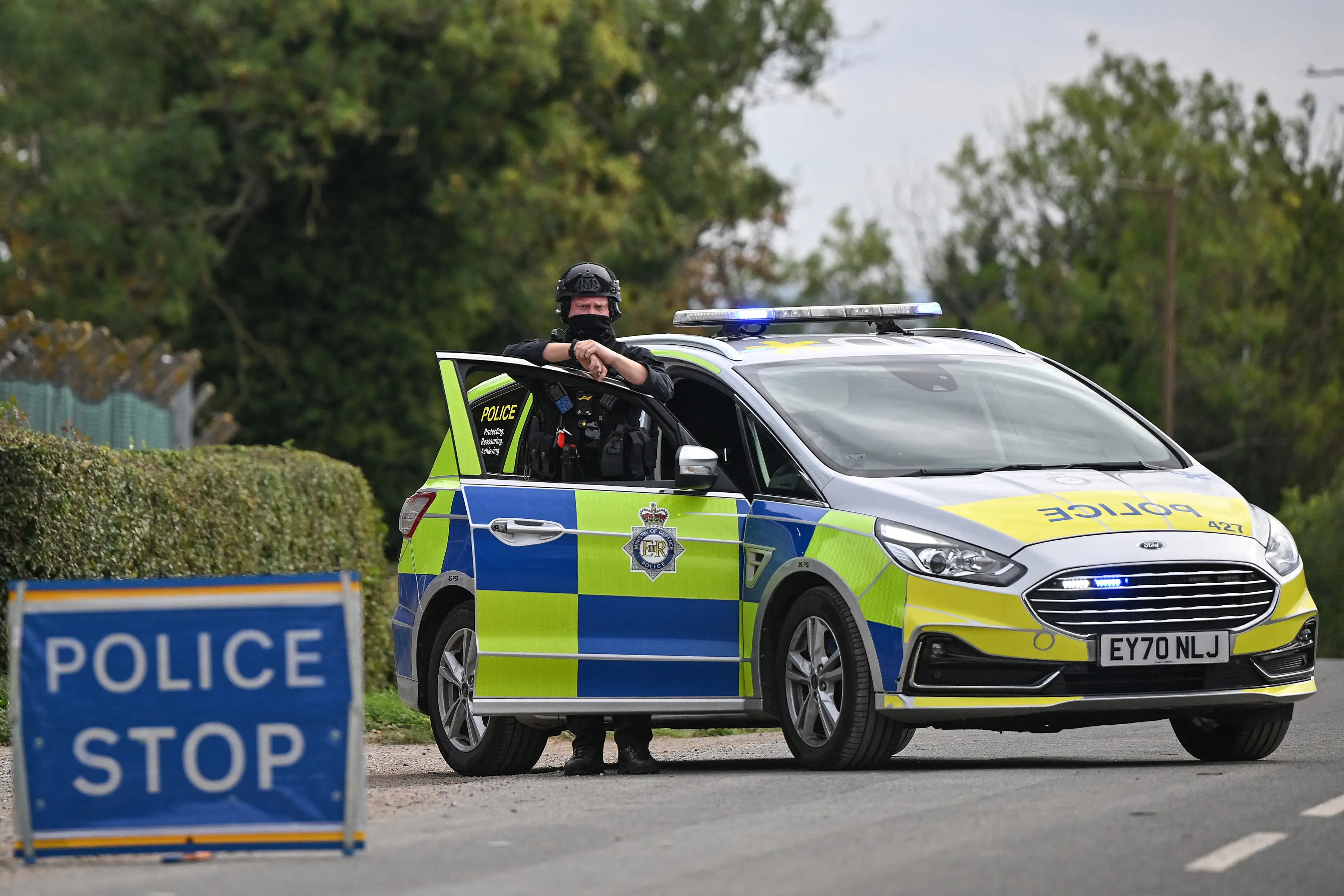 Police have said five men have been arrested (JUSTIN TALLIS / AFP via Getty Images)