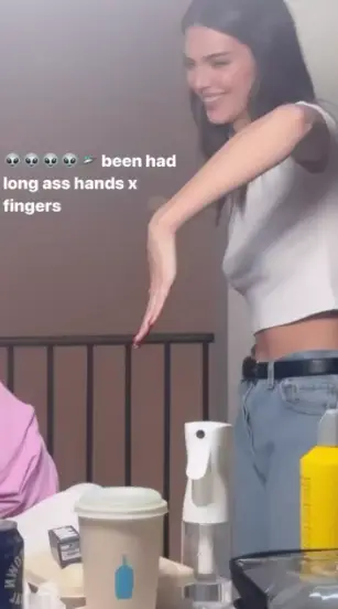 Hailey Bieber was roped in to help (Instagram/@haileybieber)