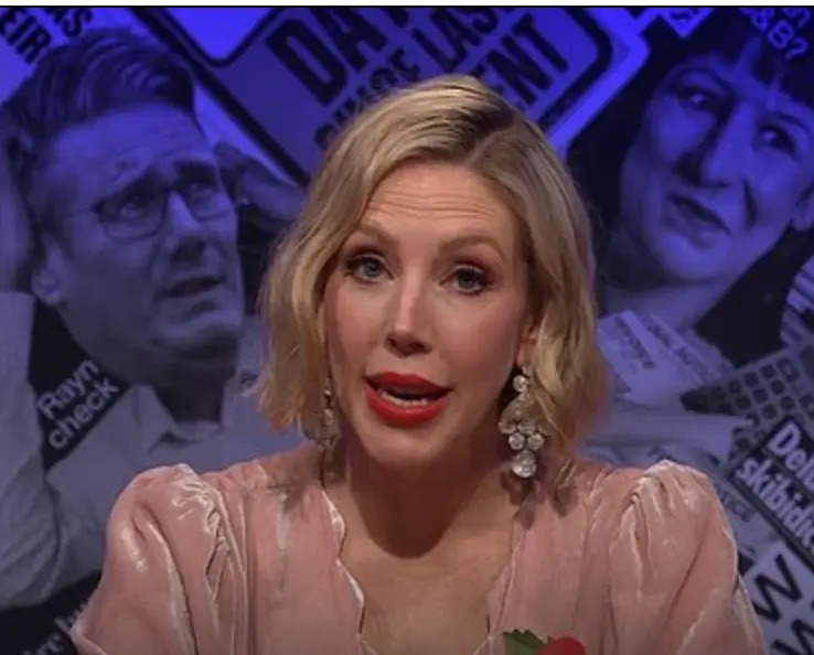 Not everyone was happy with the comedian's joke on the comedy show. (BBC)