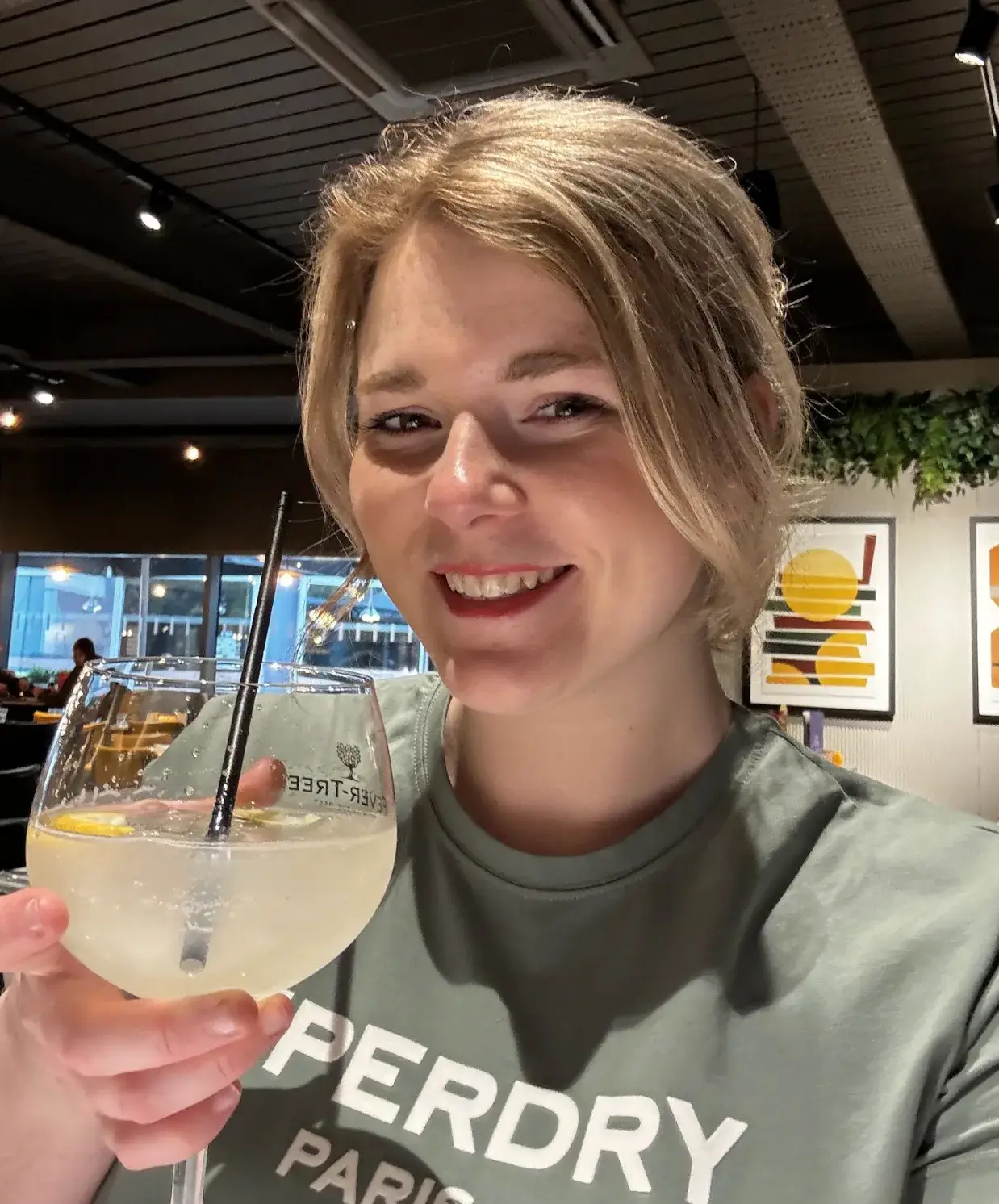 The influencer said the elderly man was 'drunk and miserable' (Kennedy News and Media)