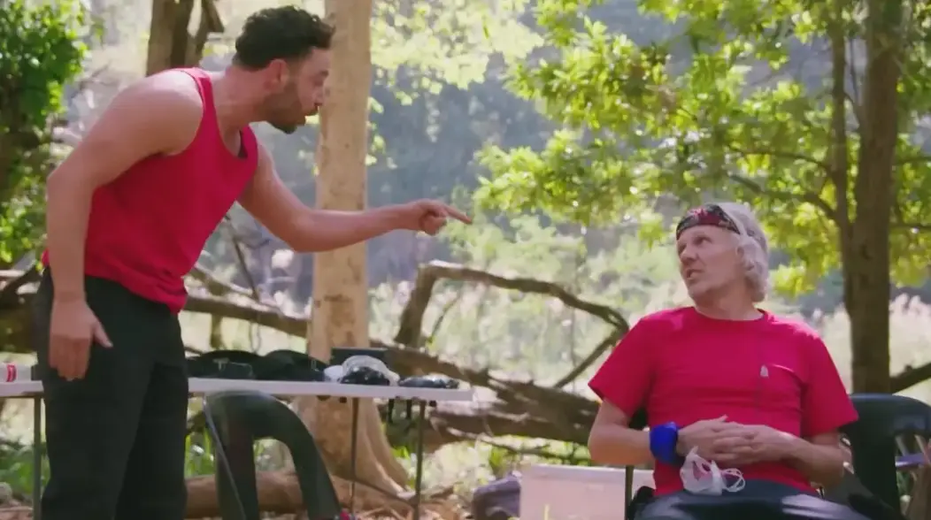 Chaos over a heated row between Bullard and Thomas threatened to overshadow the finale (ITV)