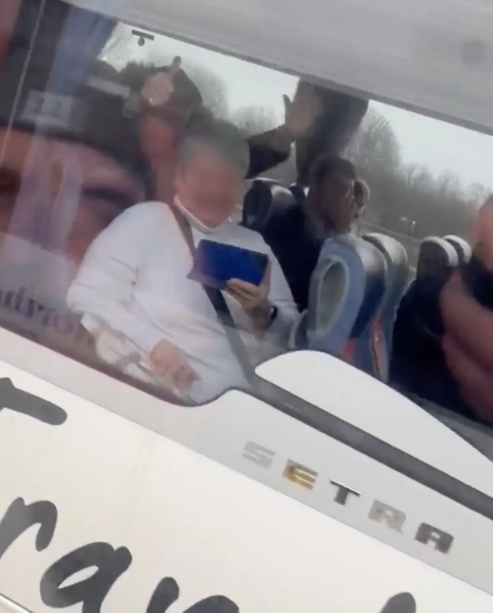 Shoutout to this lady who was just enjoying the show.