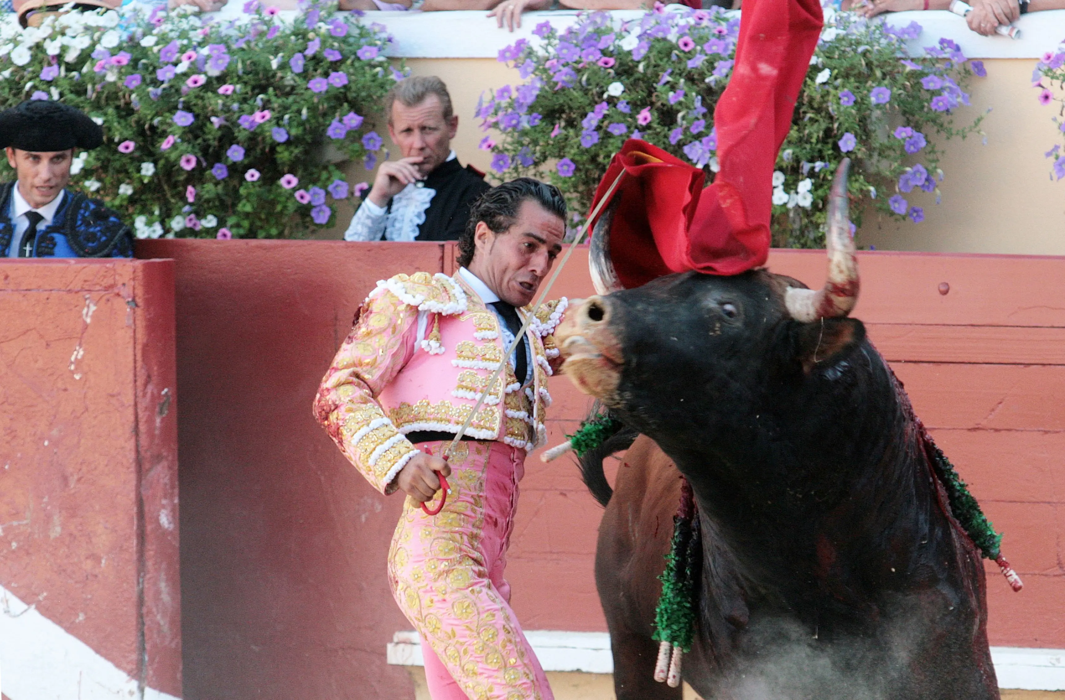 He was renowned for facing bulls others deemed too dangerous. (DANIEL VELEZ/AFP via Getty Images)