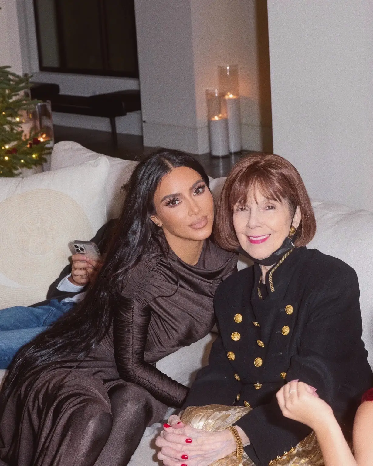 Kim Kardashian has paid tribute to her grandma MJ (Instagram/@kimkardashian)