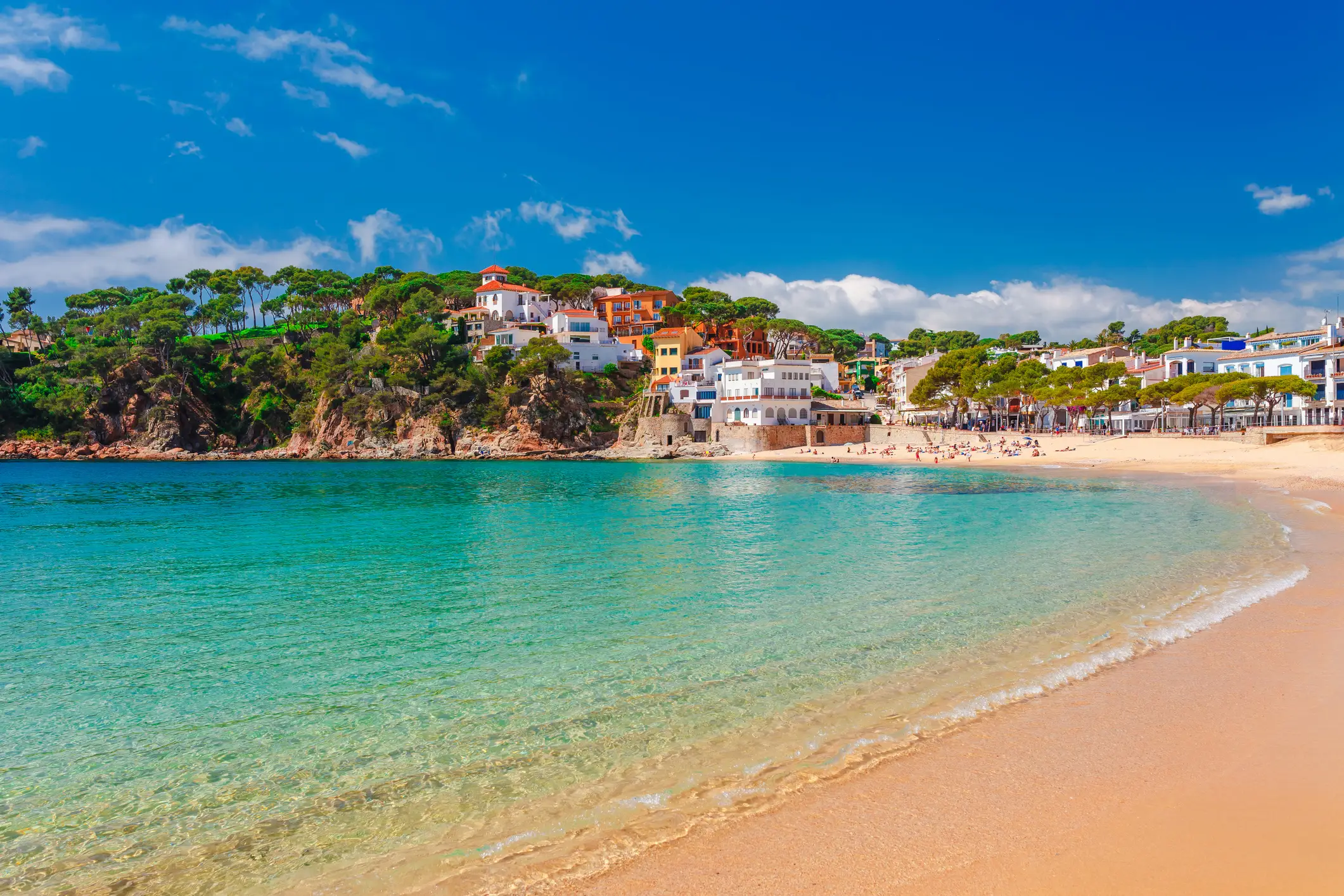 A sunny beach on Spain's Costa Brava (Getty Stock)