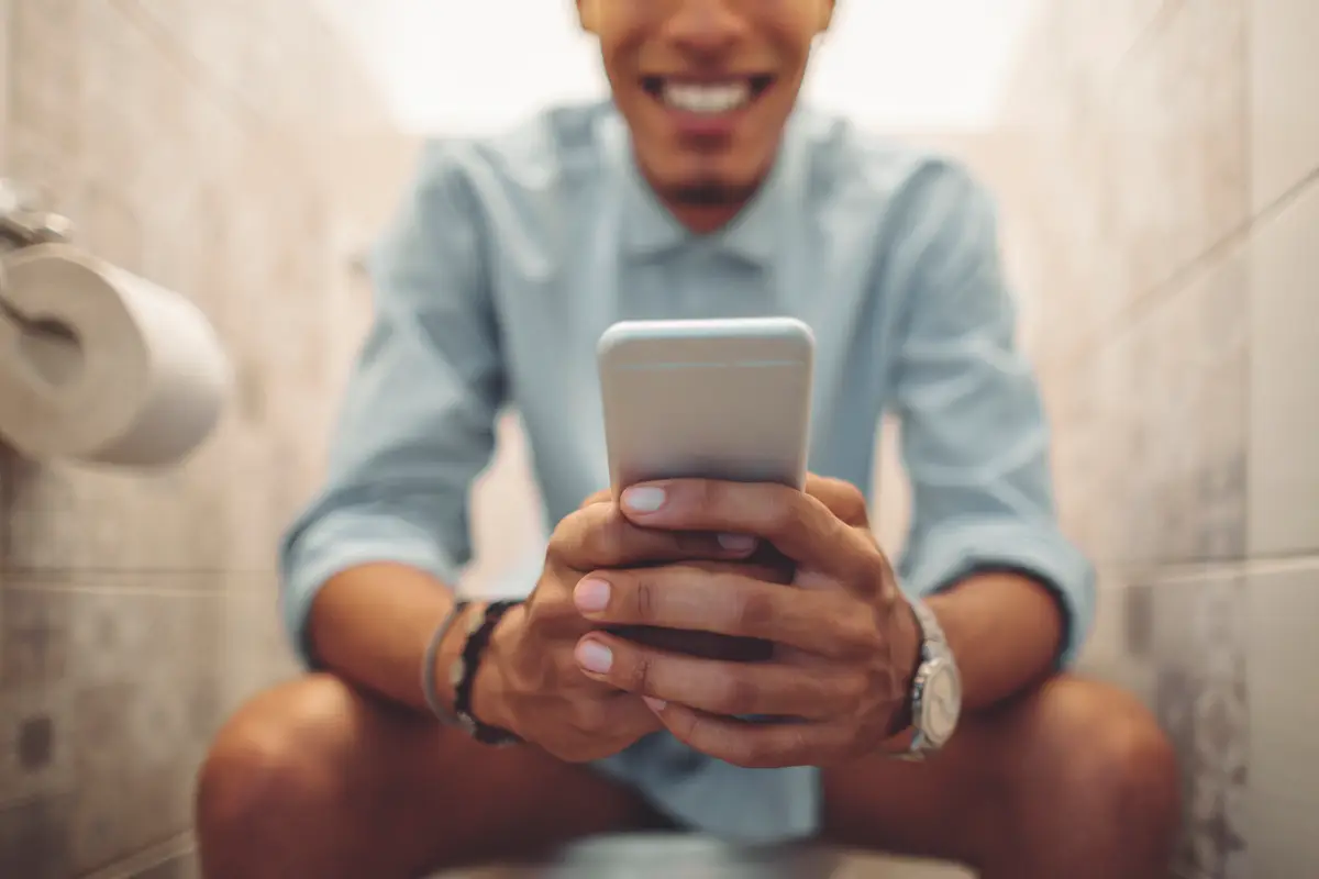 Dr Salhab advised people to increase their fibre intake to make toilet trips speedier.