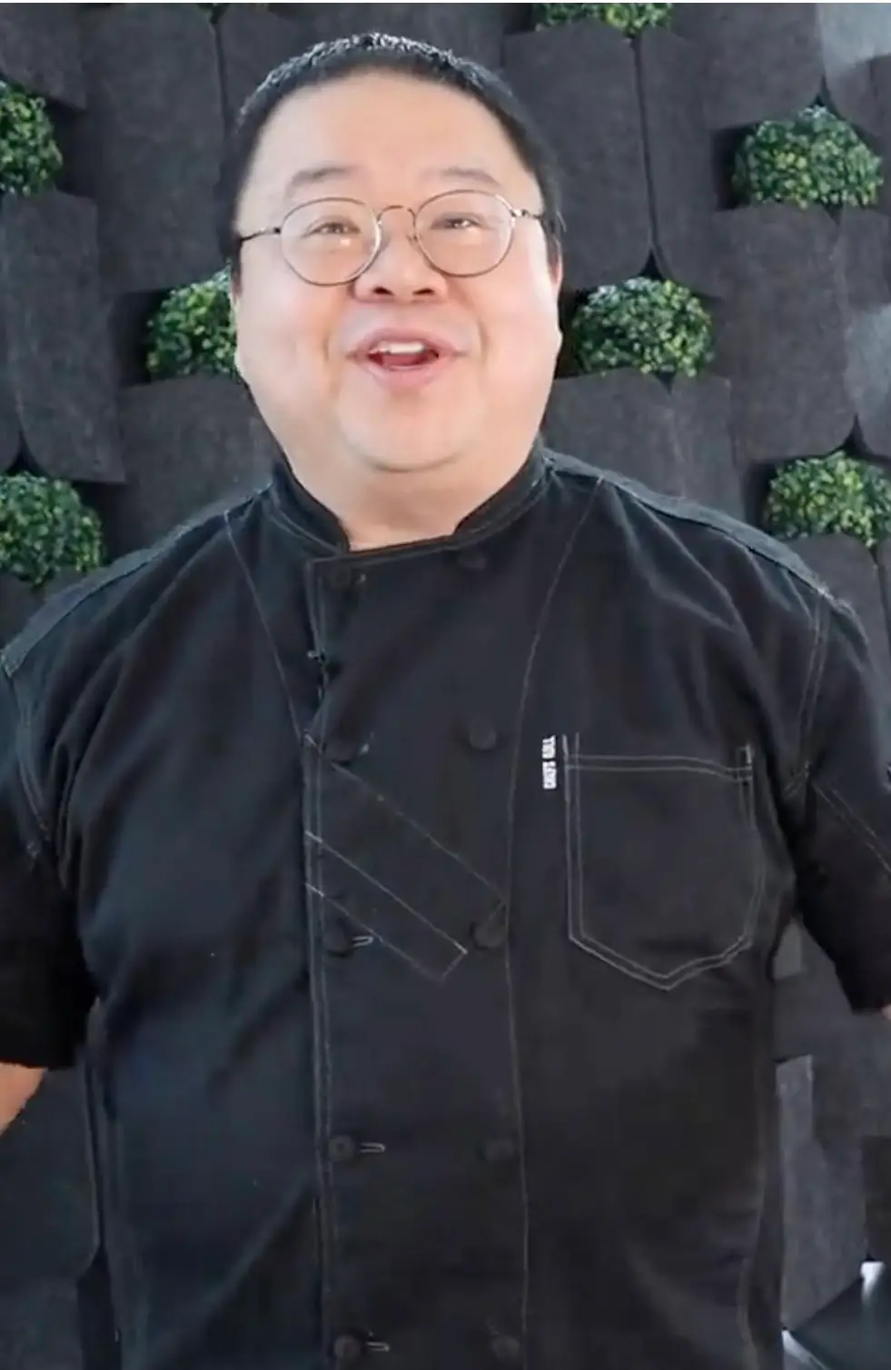 Dennis Chan warned diners that they might want to avoid one certain part of the menu. (TikTok/@chefdennischan)