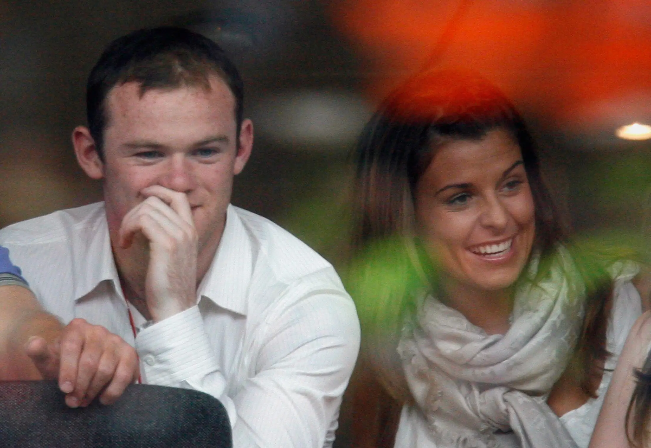 The couple met at school.