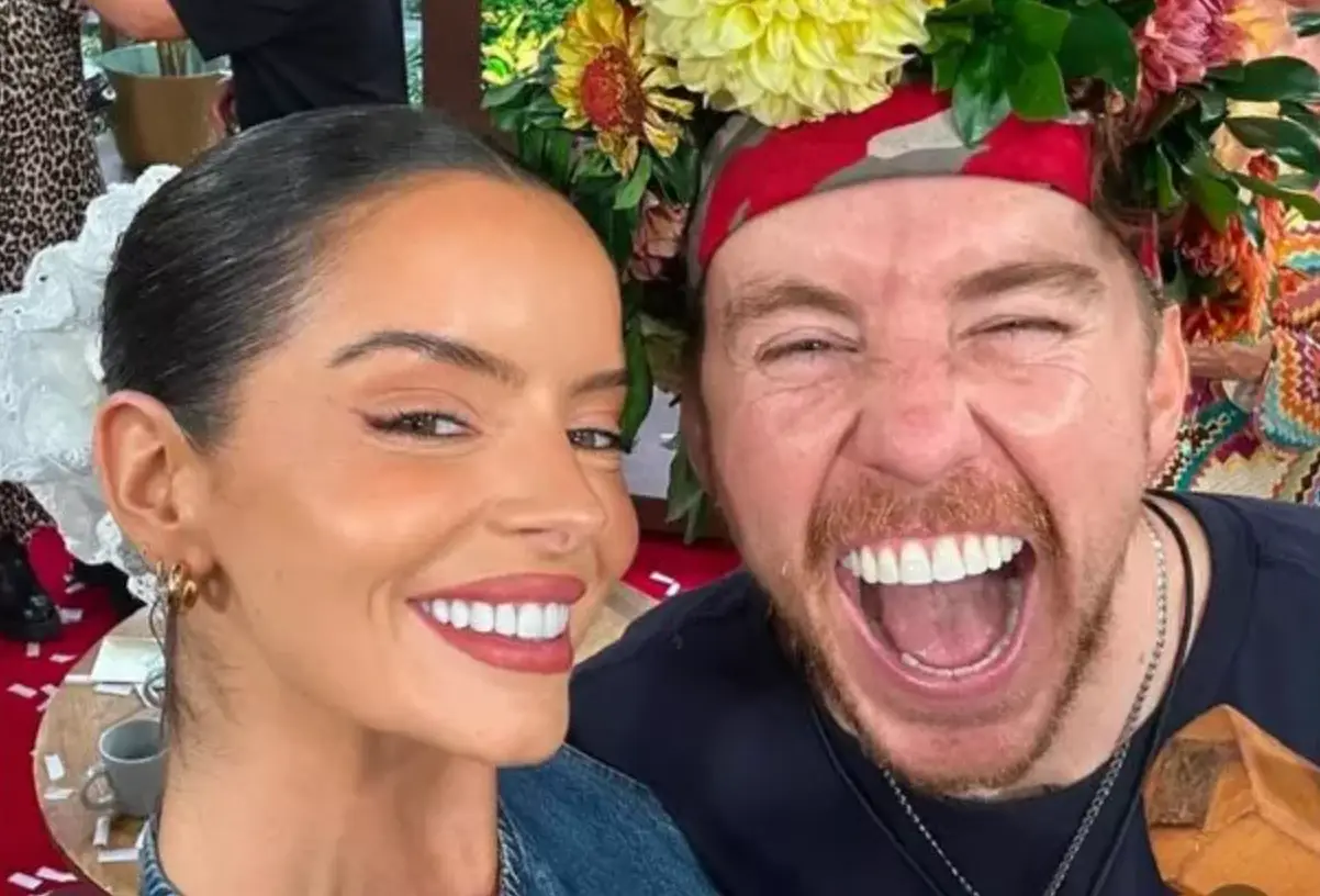 Danny Jones and Maura Higgins appeared on last year's I'm A Celebrity together (Instagram/@maurahiggins)