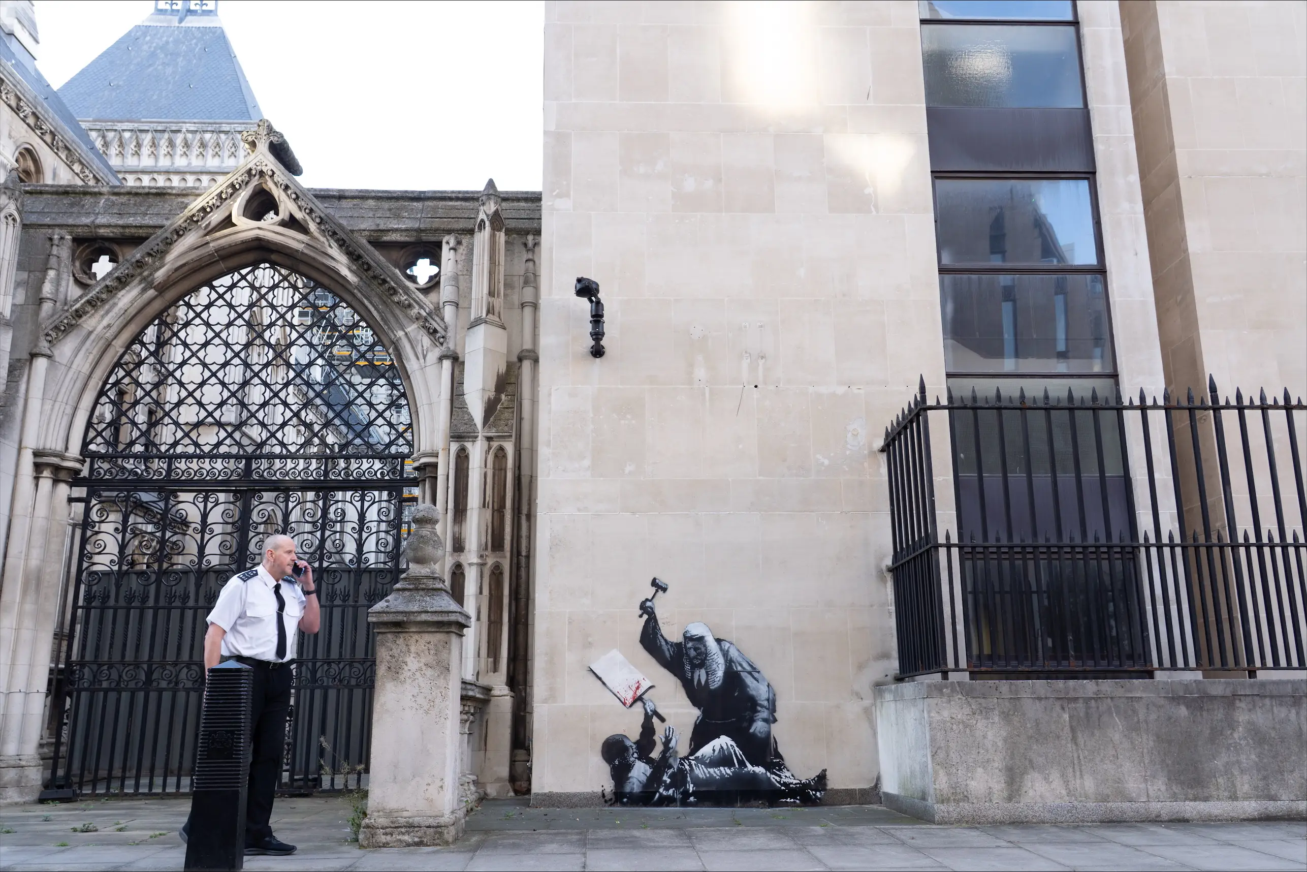 Banksy has shared several images (PA/Handout)