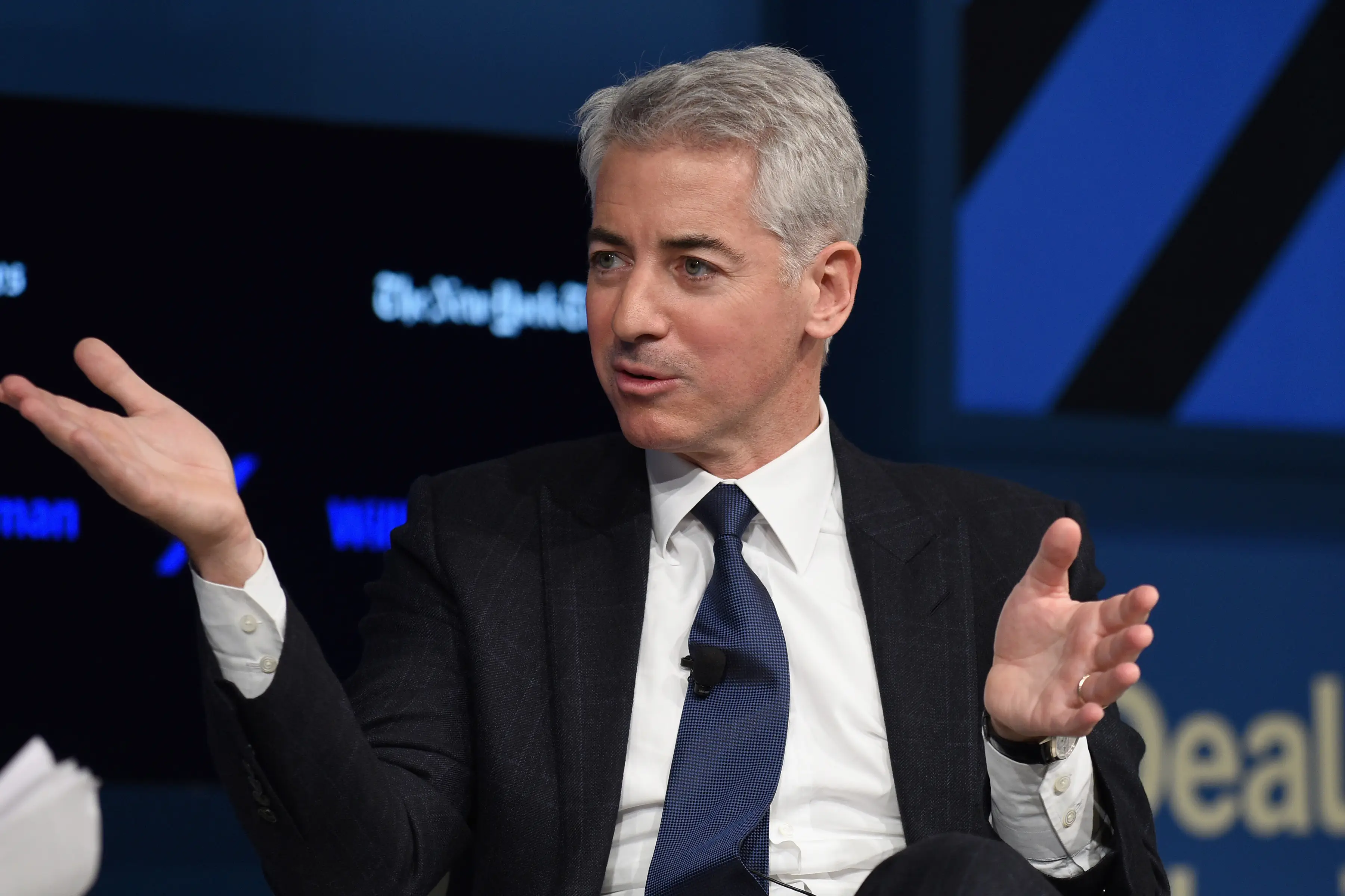 Bill Ackman made a $10,000 donation to a fundraiser set up in support of Jonathan Ross (Bryan Bedder/Getty Images for The New York Times)
