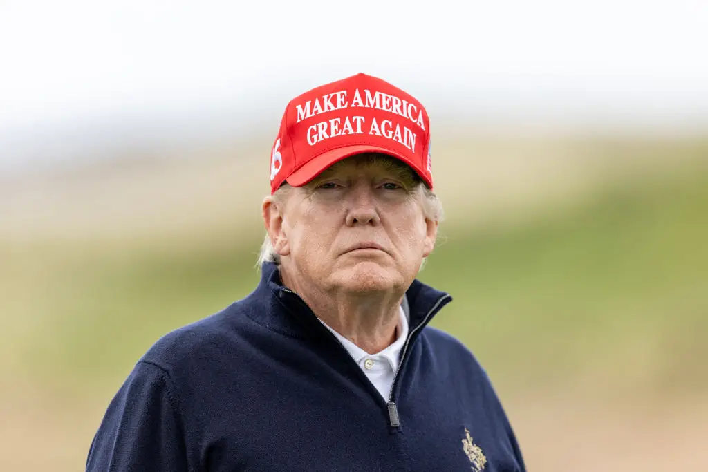 Donald Trump placed a 90-day pause on most of the tariffs for nearly every country, not including China (Robert Perry/Getty Images)