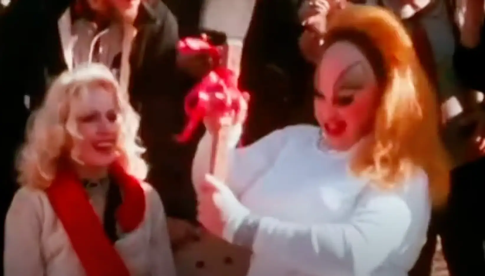 The film has been described as 'grotesque' by the ratings board - hint, it's rated R. (New Line Cinema)