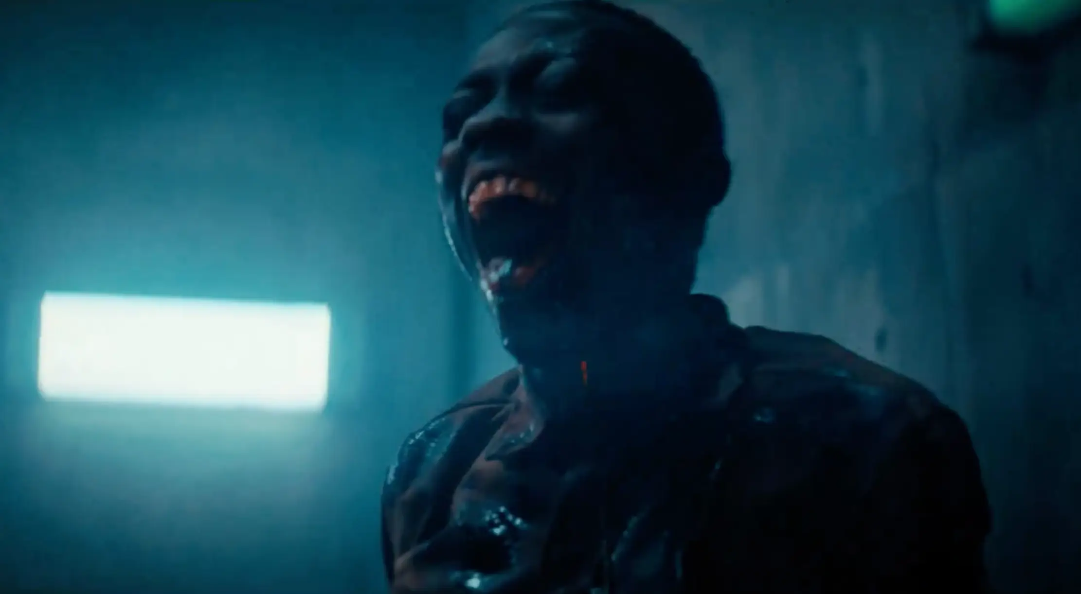 The film is a less than subtle critique of capitalism. (Netflix)